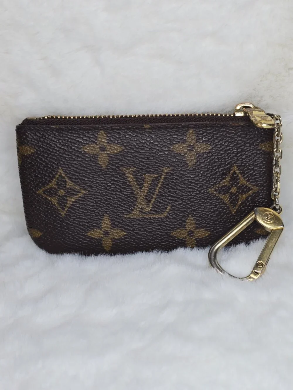 Louis Vuitton Monogram Key Pouch Coin Purse 4.5"x2.5" - Picture 2 of 10